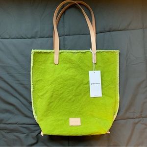 NWT Graf Lantz Hana Canvas Tote